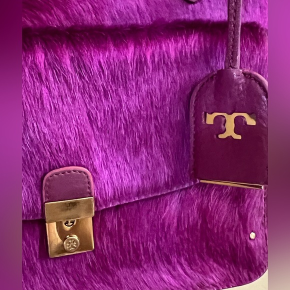 Tory Burch Priscilla Handbag leather with calf hair - Picture 7 of 10